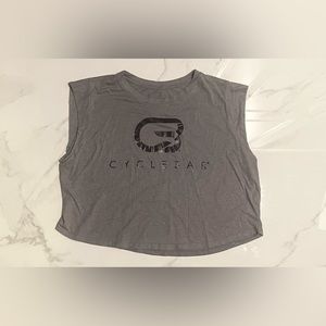 Cyclebar Cropped muscle tee